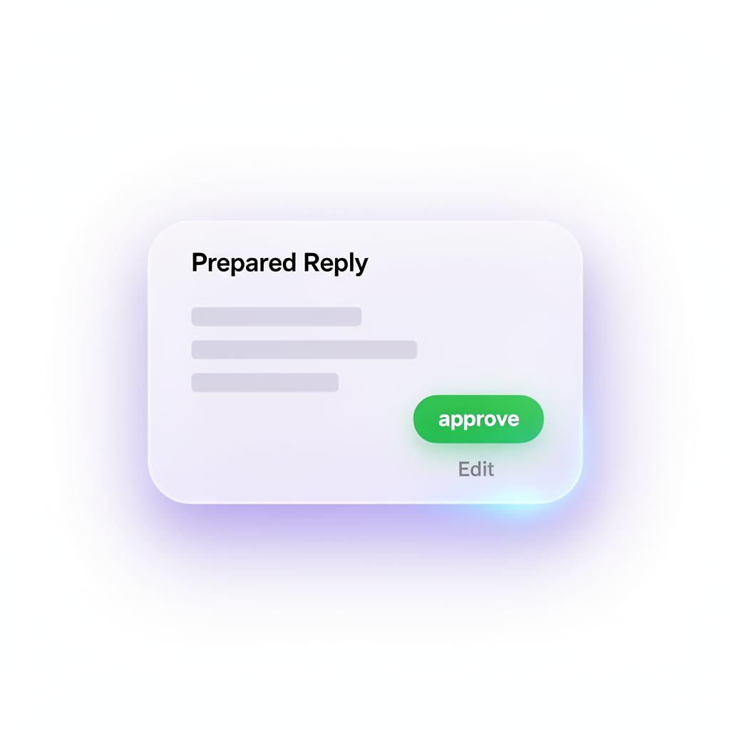 Reply Queue console preview
